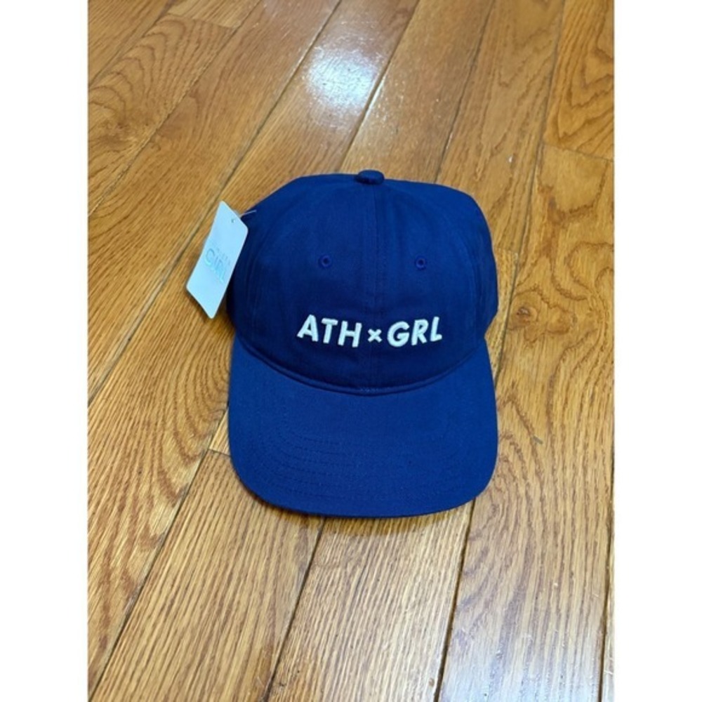 New Athleta Girl Navy Blue‎ Baseball Cap Hat ATH x GRL Kids one size fits all